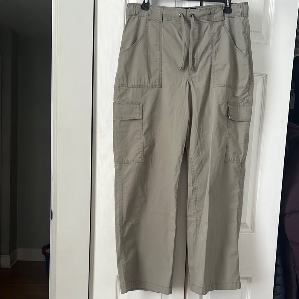 Dusty Olive Green Cargo Pants